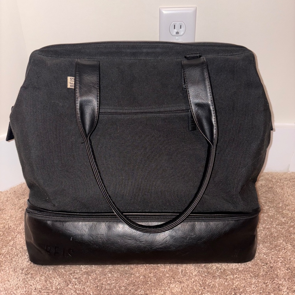 BEIS Black Travel Bag
